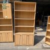 Tủ Kệ Trưng Bày Cũ Cao 2m3 Có 3 Cánh Tủ Gỗ