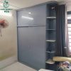 Tủ Quần Áo Cũ 2m Cửa Trượt Màu Xám Sang Trọng