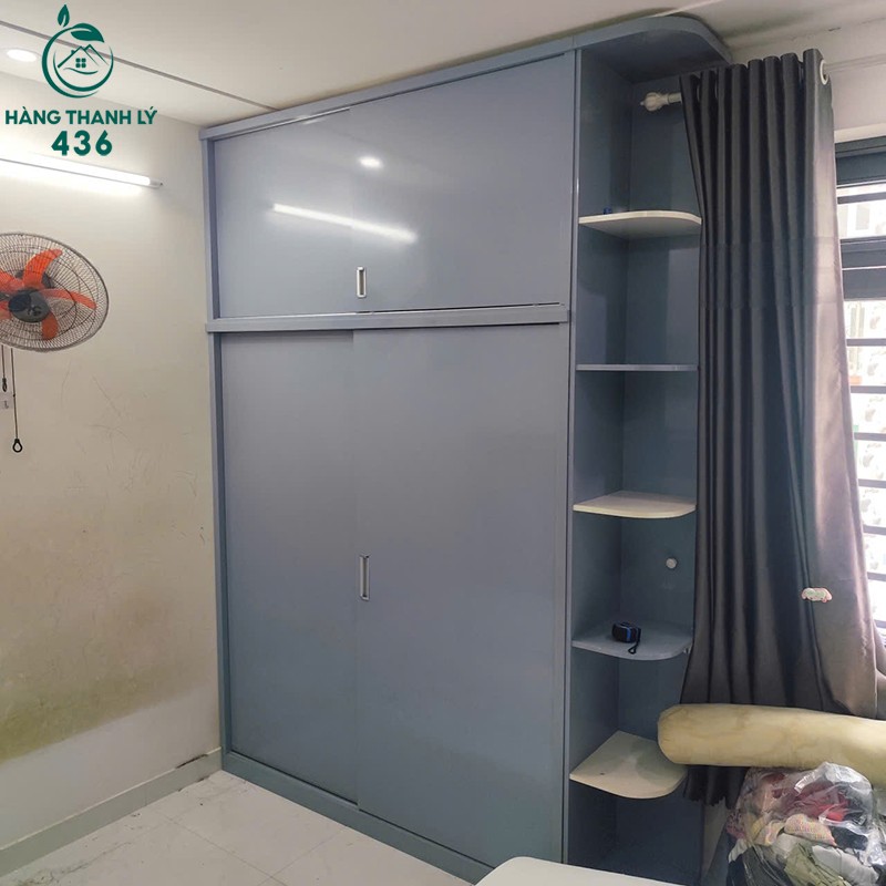 Tủ Quần Áo Cũ 2m Cửa Trượt Màu Xám Sang Trọng tu-quan-ao-cu-2m-cua-truot-mau-xam-sang-trong-1 Tủ Quần Áo Cũ 2m Cửa Trượt Màu Xám Sang Trọng