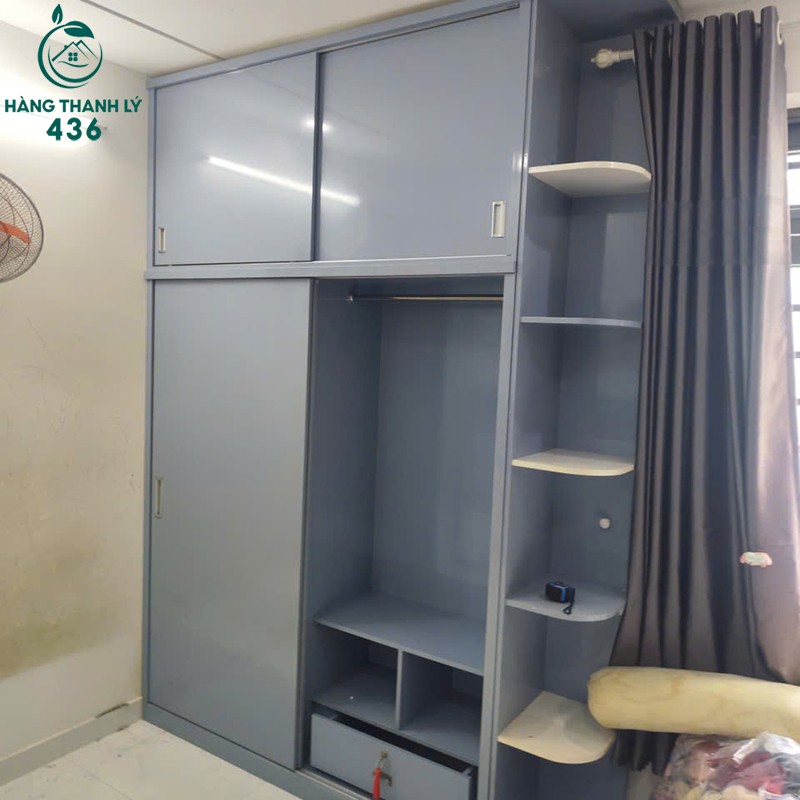 Tủ Quần Áo Cũ 2m Cửa Trượt Màu Xám Sang Trọng tu-quan-ao-cu-2m-cua-truot-mau-xam-sang-trong-3 Tủ Quần Áo Cũ 2m Cửa Trượt Màu Xám Sang Trọng